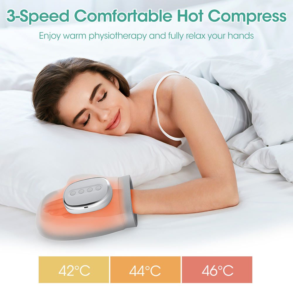 HandRelief™ Hand Massager with Heat & Compression